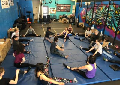 shalom shore acro yoga class hamilton ontario